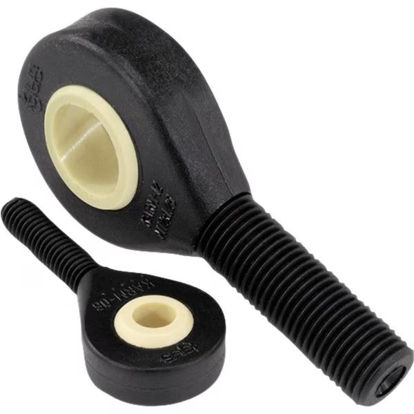 Rod End, Igumid, Black Oxide, M5 Thrd Sz, 19 mm Thrd Lg, 42 mm Overall Lg, Kipp, Mfr#: K1465.105